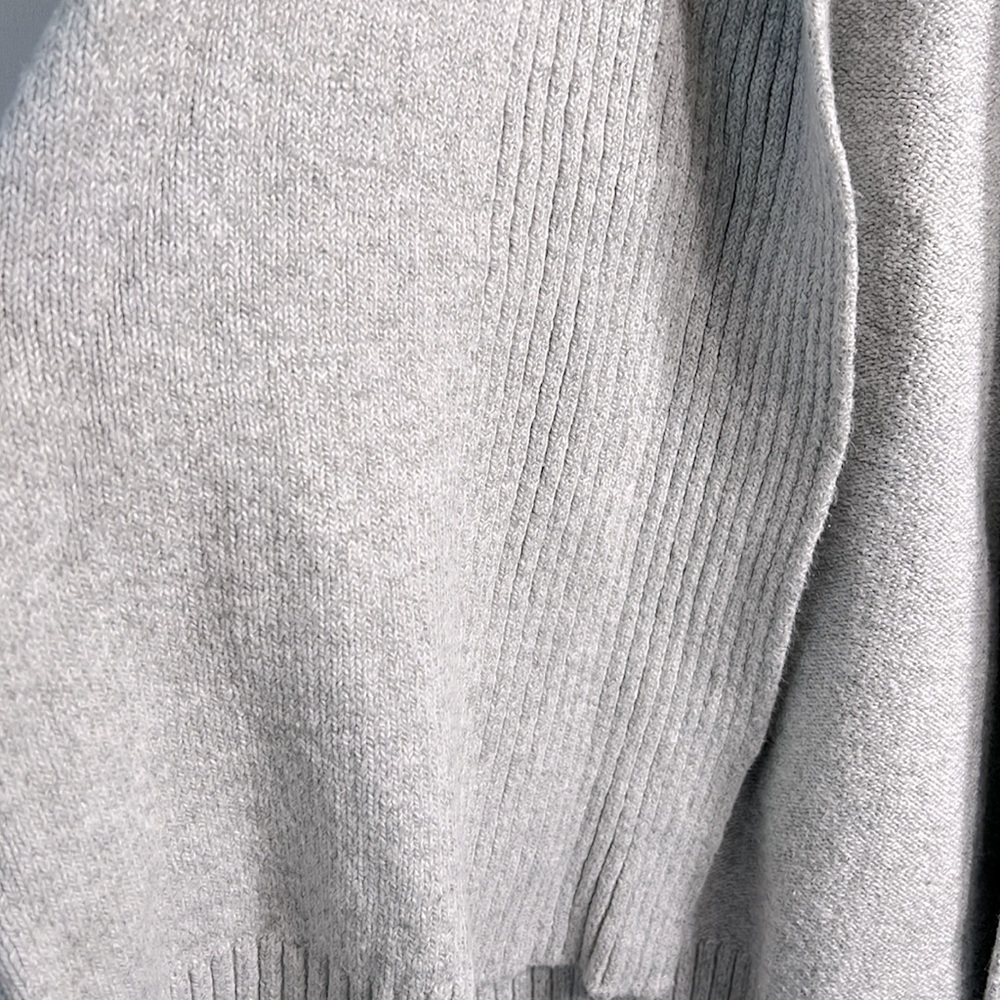 J Jill Grey Cardigan Sweater size S - Picture 7 of 8
